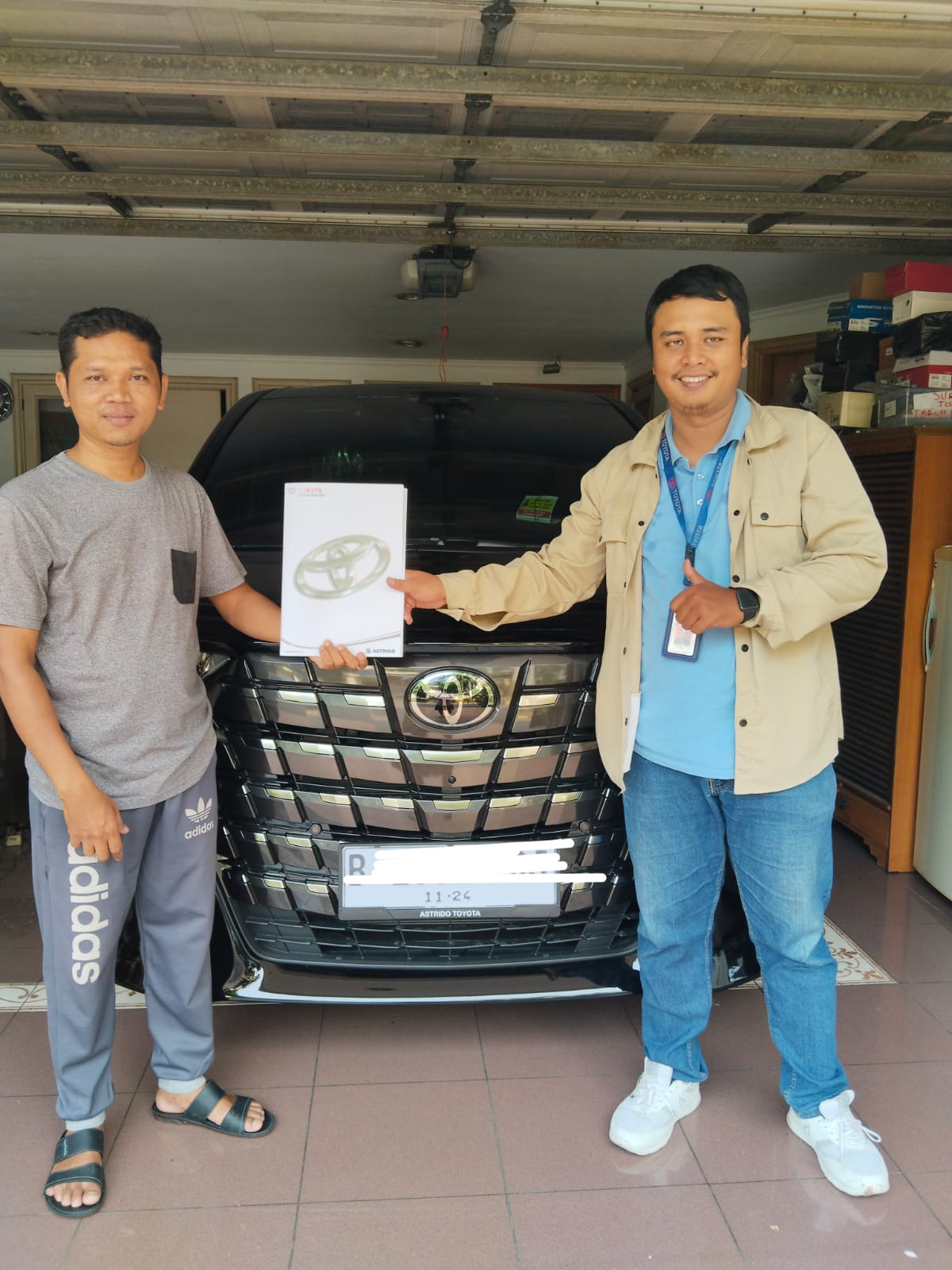 Serah Terima Toyota 1